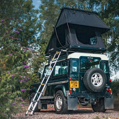 Latitude Explorer Rooftop Tent Rear Side View