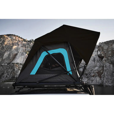 Close up side view of the SkyPod rapide roof tent