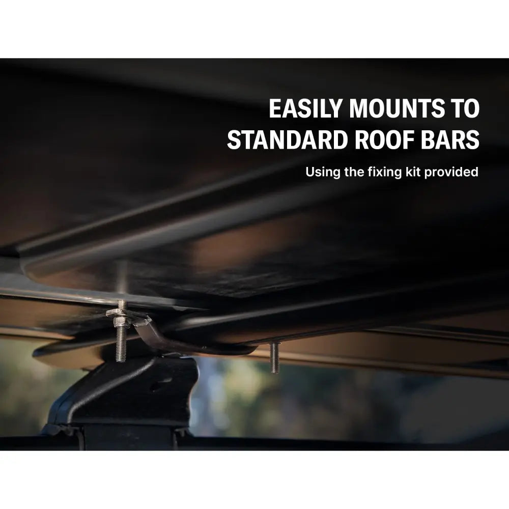 Easy to mount your classic 2.0 onto standard roof bars