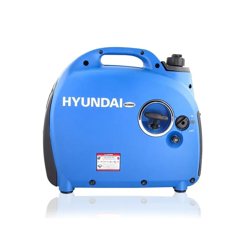 Hyundai 2000W Portable Petrol Inverter Generator  HY2000Si Right Side View