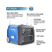 Hyundai 3200W Portable Inverter Generator  HY3200SEi Features