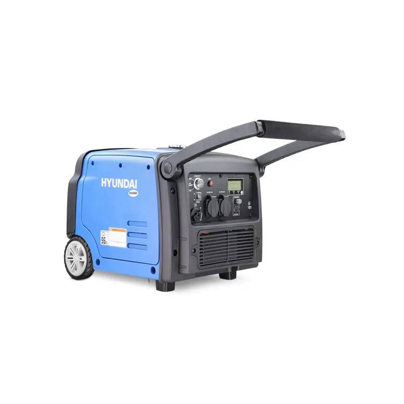 Hyundai 3200W Portable Inverter Generator  HY3200SEi Handle  Extended View