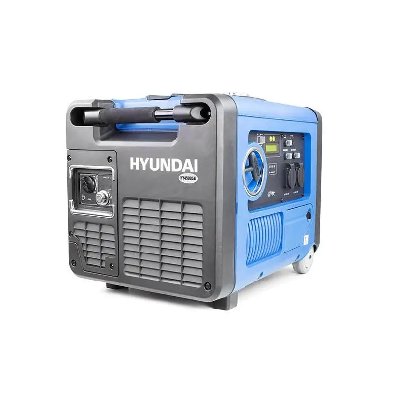 Hyundai 4kW Portable Inverter Generator HY4500SEi Front Right View