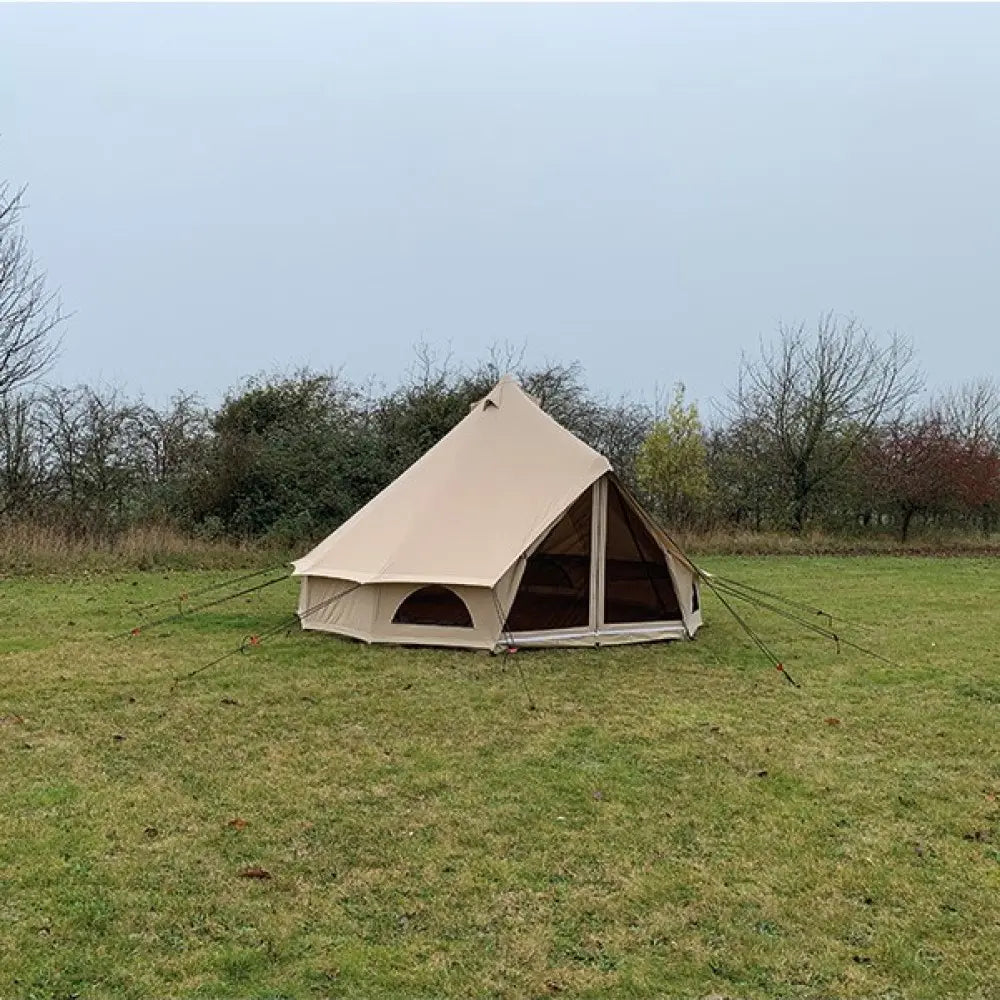 Quest Elite Signature Classic bell tent pitched in field