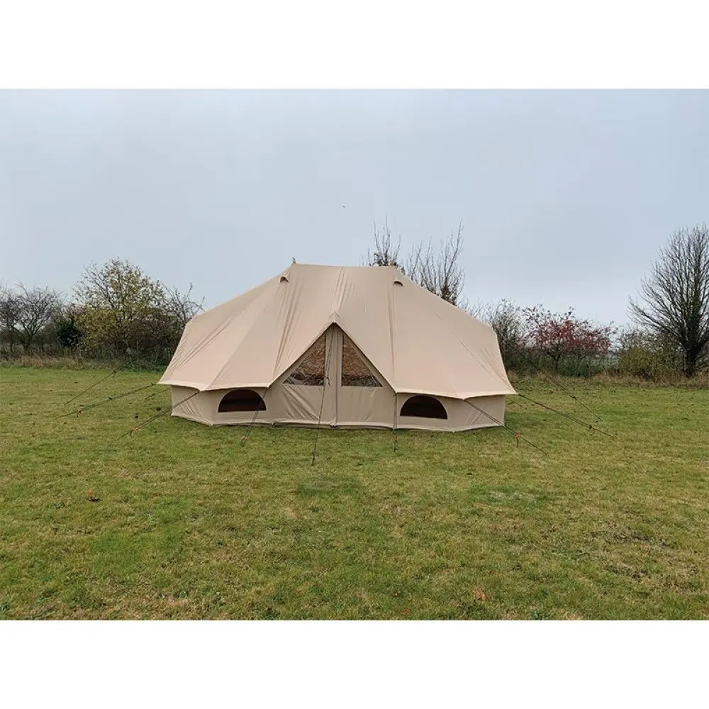 Very large prospector style bell tent 100% cotton 5M