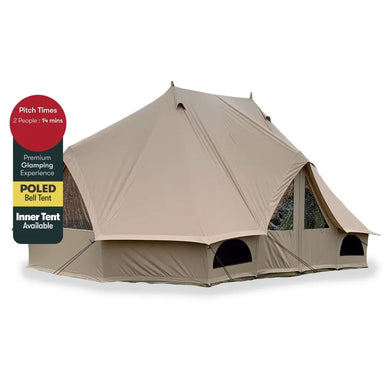 Quest Elite Signature Emperor Bell Tent With Pitch Times