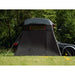 TentBox Lite XL Living Pod Setup With TentBox on Car all Closed Front View