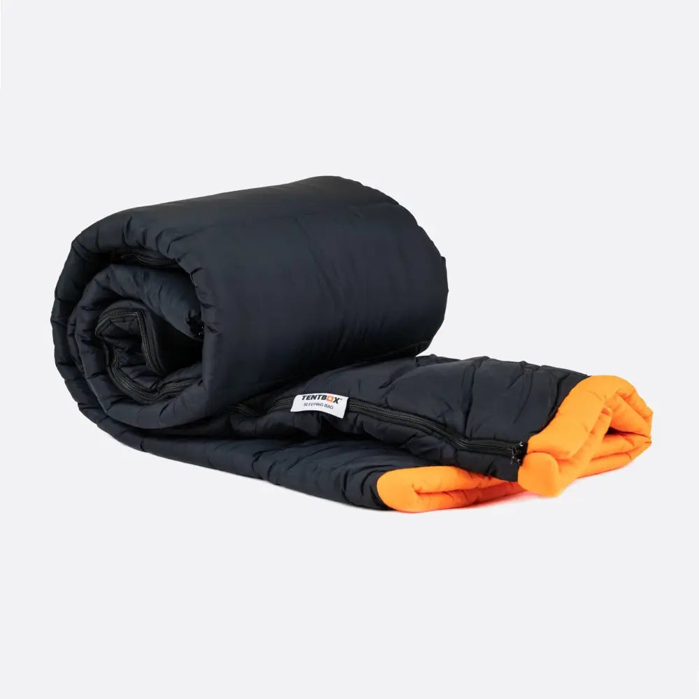 TentBox Sleeping Bag rolled up