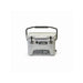 Utoka 20 Grey 18L Cool Box Front View With Lid Closed