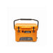 Utoka 20 Orange 18L Cool Box Front View With Lid Closed