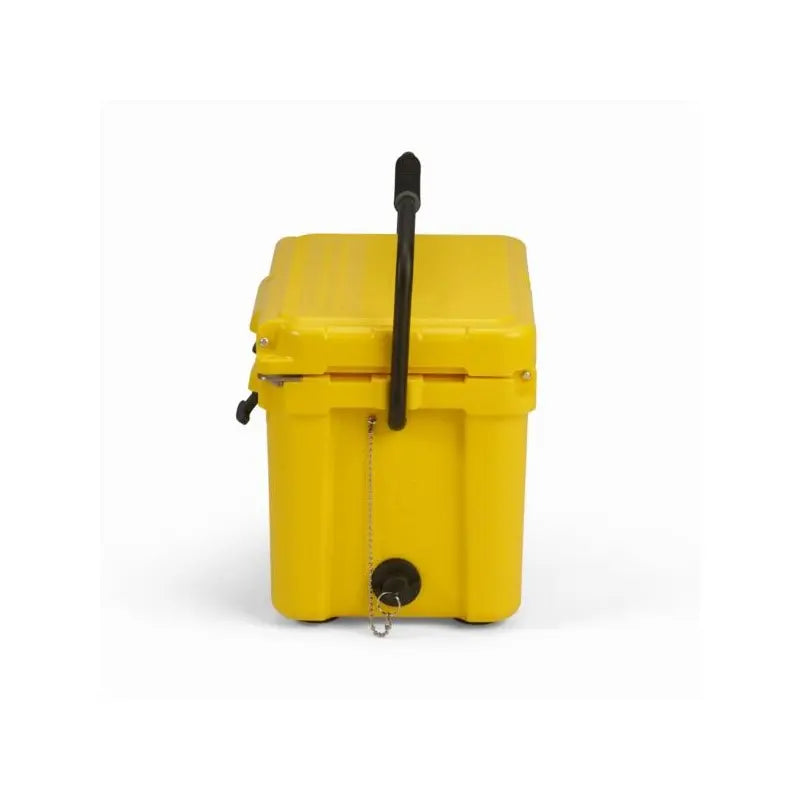 Utoka 20 Yellow 18L Cool Box Drain Plug Side View