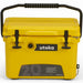 Utoka 20 Yellow 18L Cool Box Front View With Lid Closed