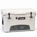 Utoka 45 white 42 litre cool box front angle view