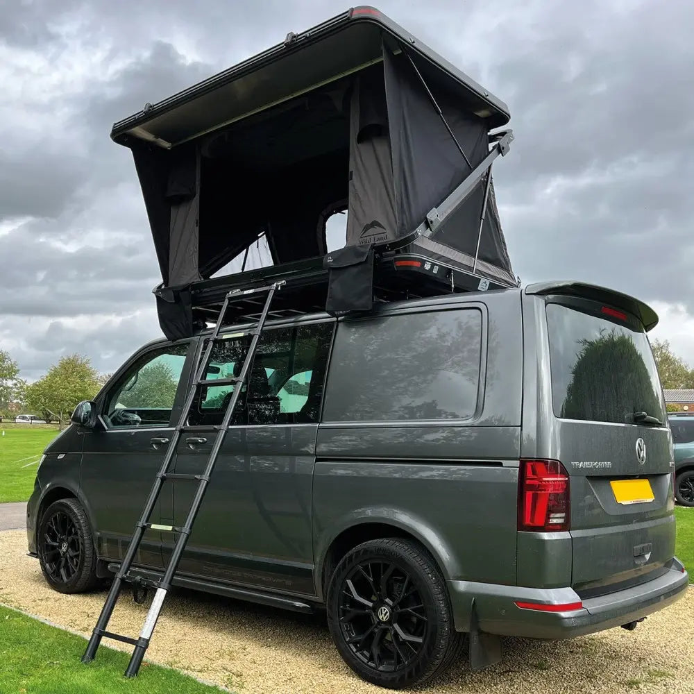 wildland rock cruiser 140 on van rear angle view