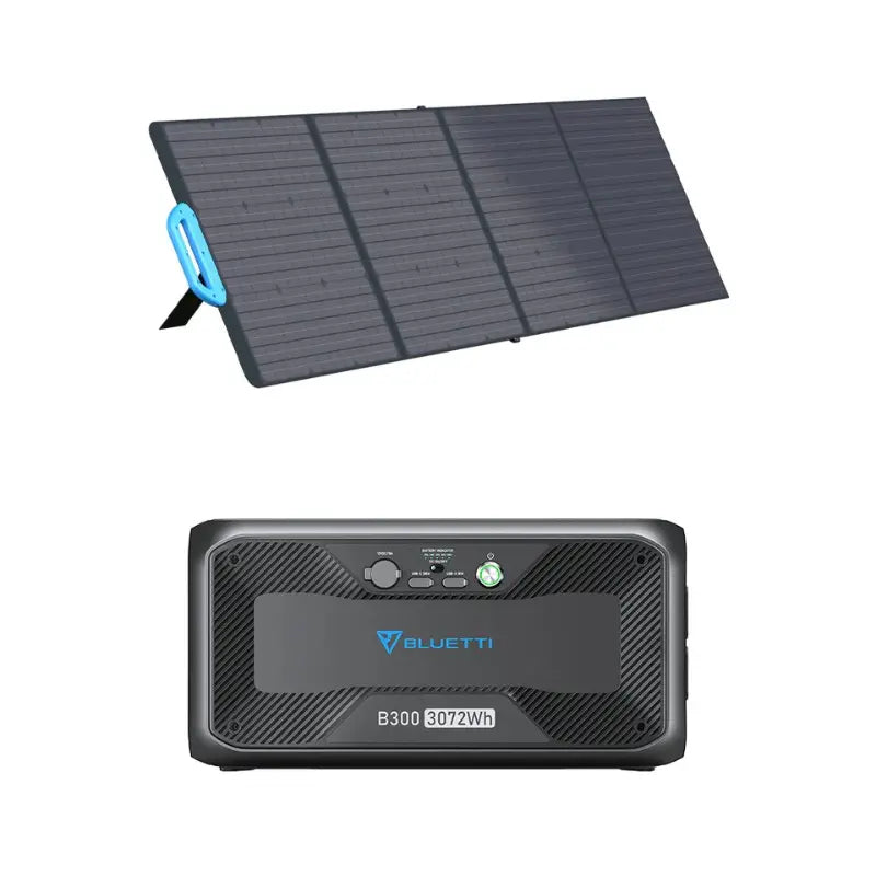 BLUETTI B300 Expansion Battery With PV200 Solar Panel