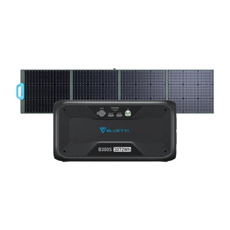 BLUETTI B300S Expansion Battery With PV200 Solar Panel