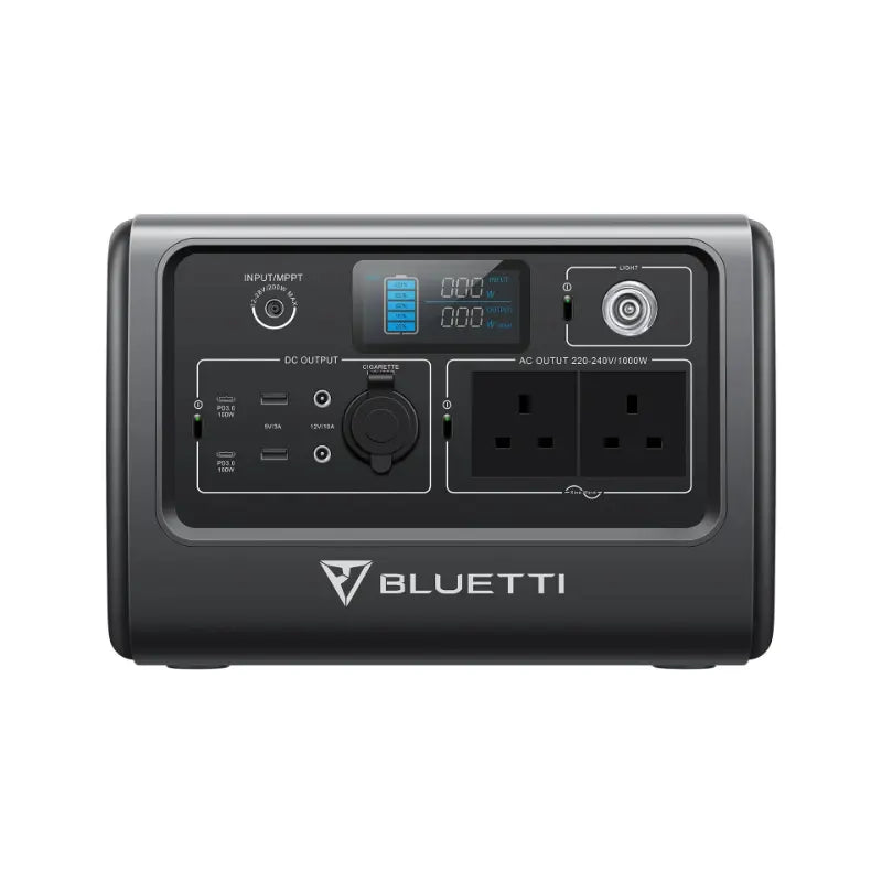 BLUETTI EB70 Portable Power Station Front View