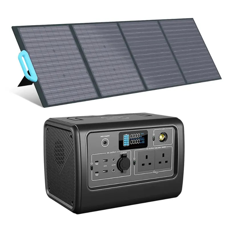 BLUETTI EB70 Portable Power Station & PV120 Solar Panel