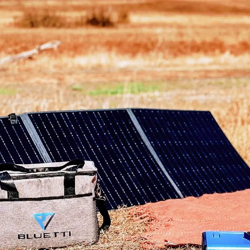 BLUETTI PV200 Solar Panel In Use