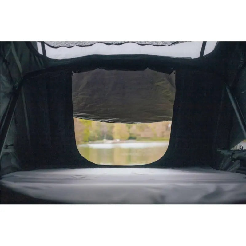 Latitude Pioneer Rooftop Tent Black Inside View