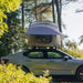 Latitude Pioneer Rooftop Tent Green On Car Side View