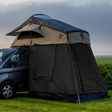 Latitude Pionner Rooftop Tent Ground Floor Extension Side View